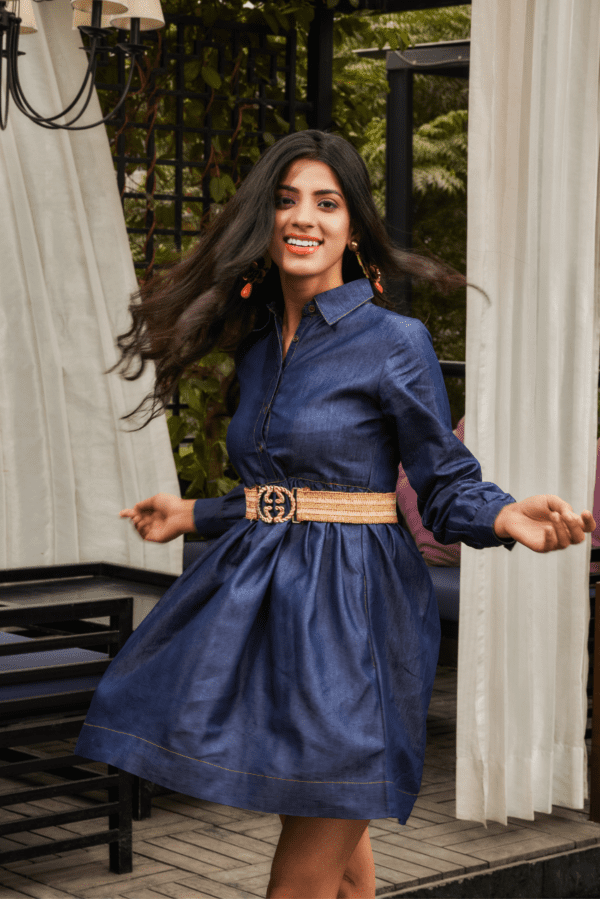 Buy Blue Dresses for Women by Buda Jeans Co Online | Ajio.com